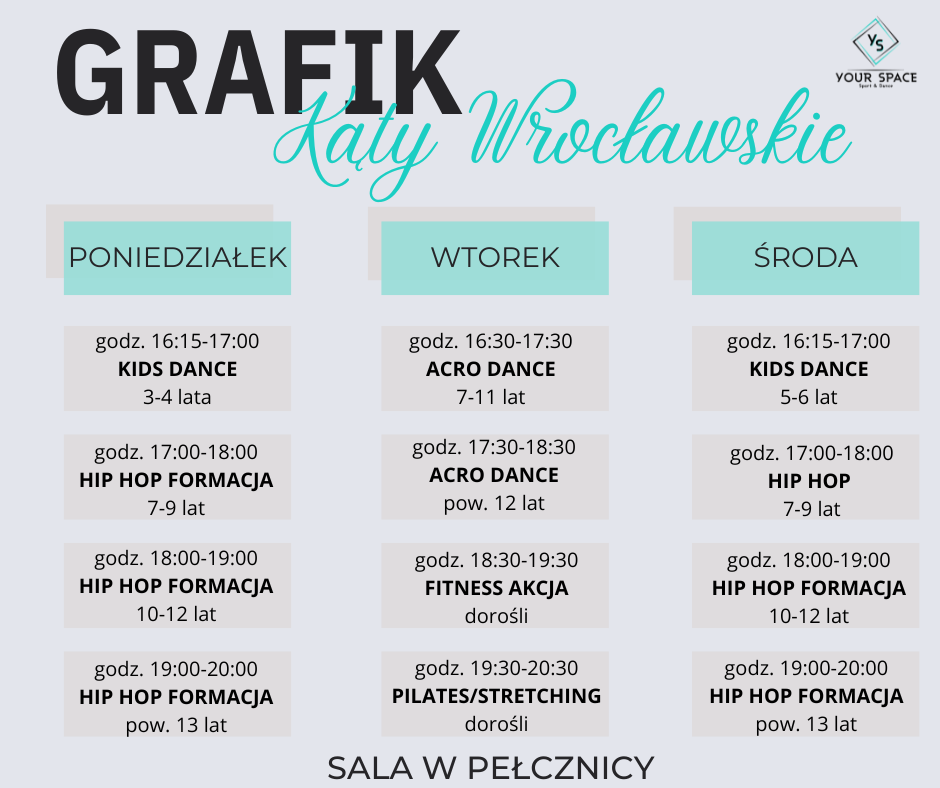 YOUR SPACE - Obozy sportowe i taneczne